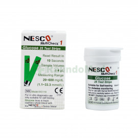 Strip Gula Darah Nesco / Strip Glucosa Nesco