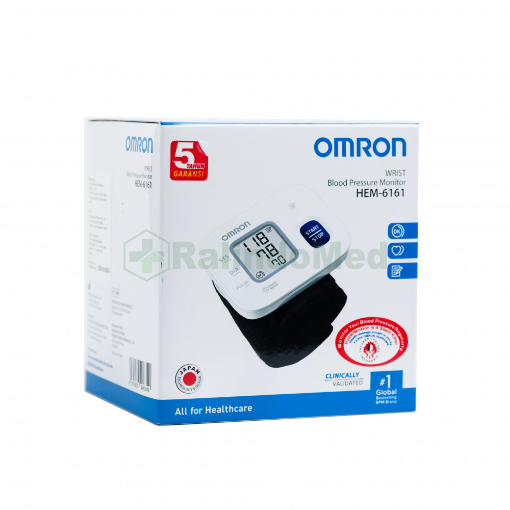 Tensimeter Digital Omron HEM 6161 Pergelangan Tangan