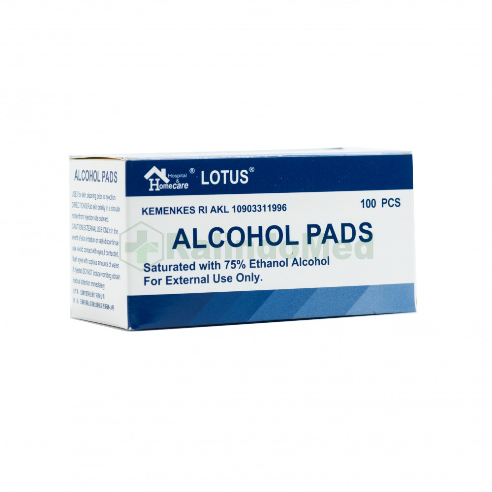 Alkohol pad / Alkohol swap / Tissue alkohol isi 100pc