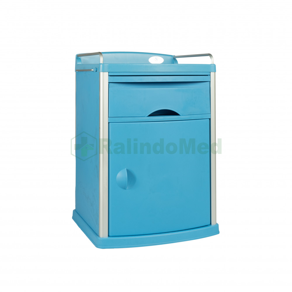 Bed Side Cabinet (Biru-Plastik)